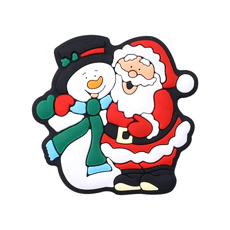 Christmas silicone beads cartoon KT cat loose beads | Silicone Bead for DIY Bracelet & Keychain Making