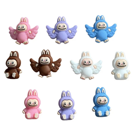3DLabubu silicone beads DIY pen string beads accessories