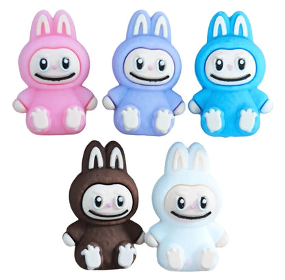 3DLabubu silicone beads DIY pen string beads accessories