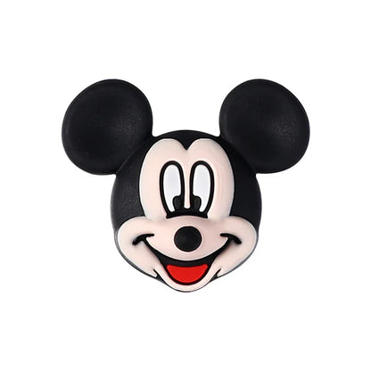 Cartoon Mickey 3D silicone beads beaded accessories jewelry DIY new glue beads