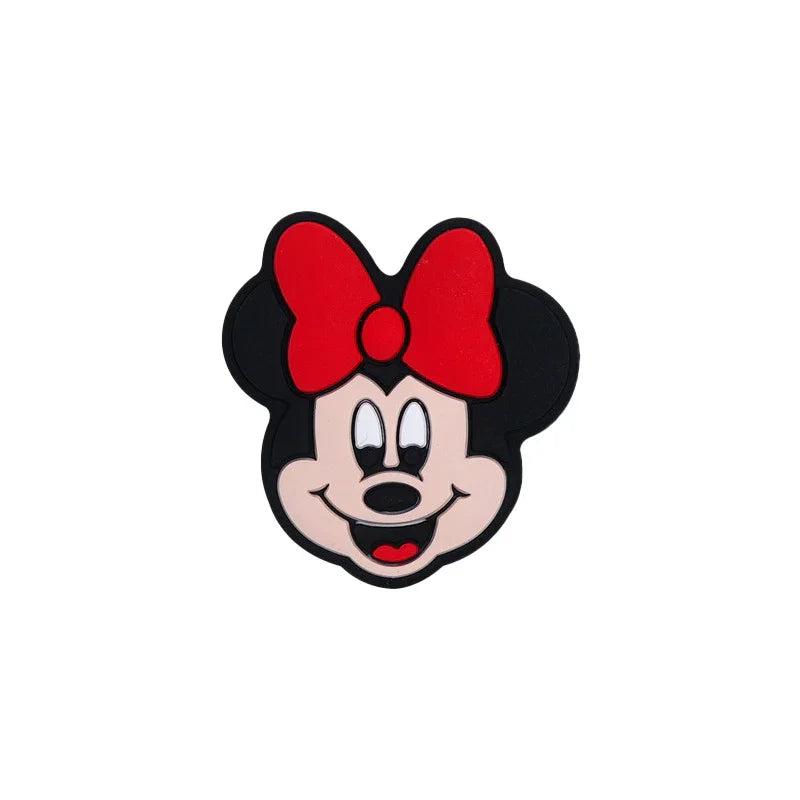 Cartoon Mickey 3D silicone beads beaded accessories jewelry DIY new glue beads
