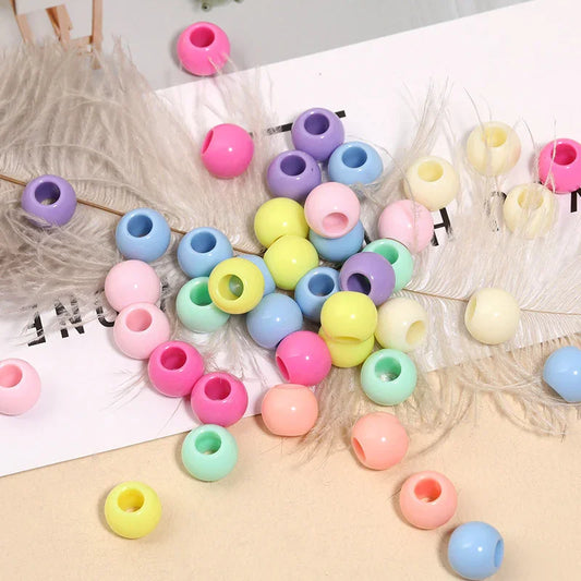 acrylic beads Macaroon random color