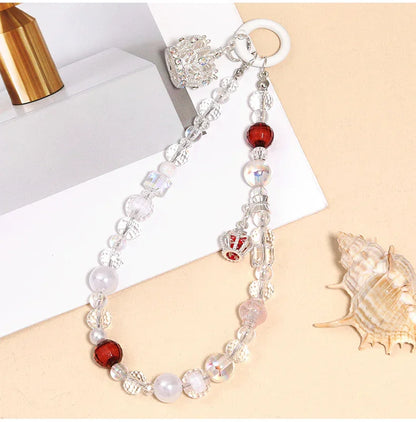Vintage alloy rhinestone stereo crown pendant