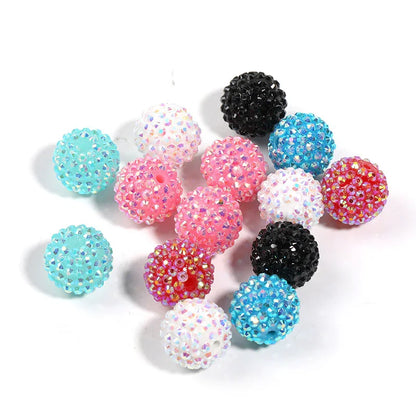 Full Diamond Bayberry Ball Acrylic Flash Diamond Ball 20MM Random Color Mixing