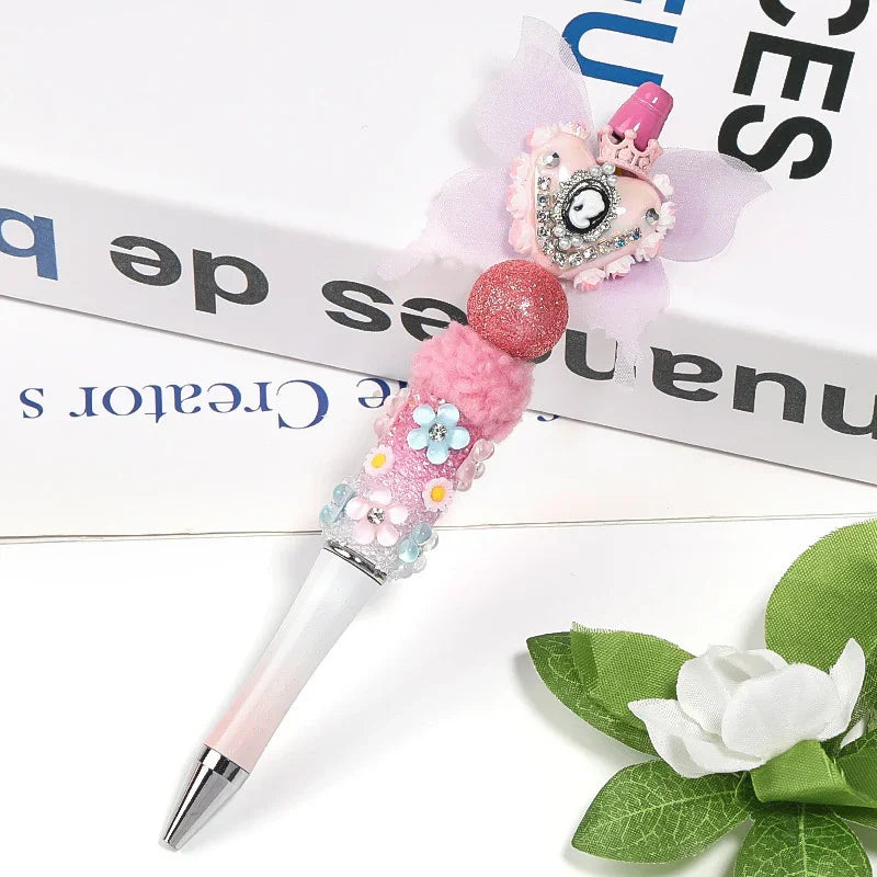 Colorful stars laser glitter beads 16mm acrylic round beads random | Acrylic Bead for DIY Bracelet Keychain Jewelry Making