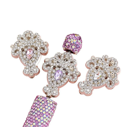 Zinc Alloy Full Diamond Super Flash Auspicious Knot Wuliji Diamond
