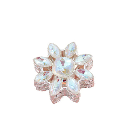 Silver Alloy Beads Big  Sun Flower Straight Bead