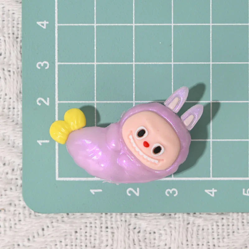Soft Silicone Rab Cloth Fried Shrimp Rubber Beads