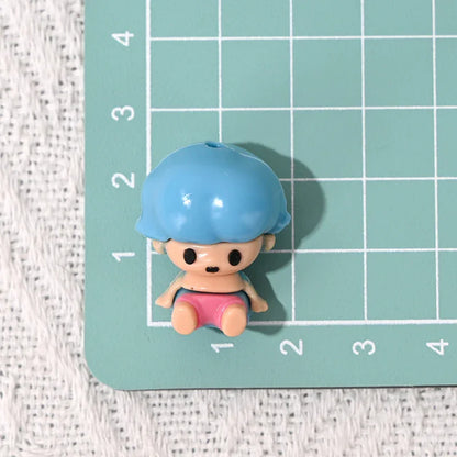 Cartoon Bubble Matt Sitting Little Sweet Bean Dimoo Rubber Beads