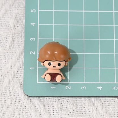 Cartoon Bubble Matt Sitting Little Sweet Bean Dimoo Rubber Beads