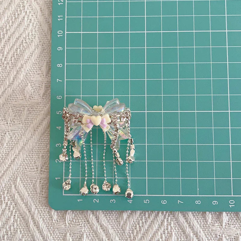 Handmade Bowknot Tassel Loose Beads
