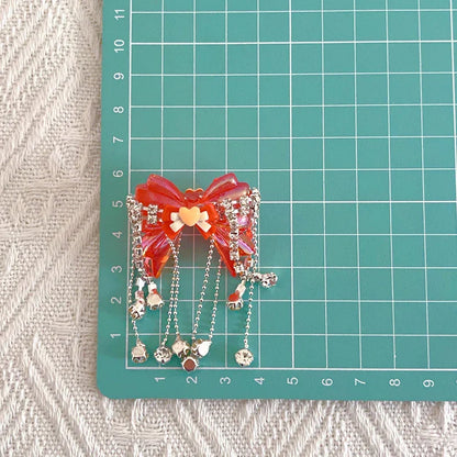 Handmade Bowknot Tassel Loose Beads