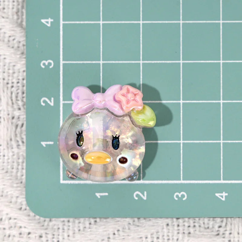 Cartoon Nini elephant Winnie bear adorable grain with holes and | Acrylic Bead for DIY Bracelet Keychain Jewelry Making