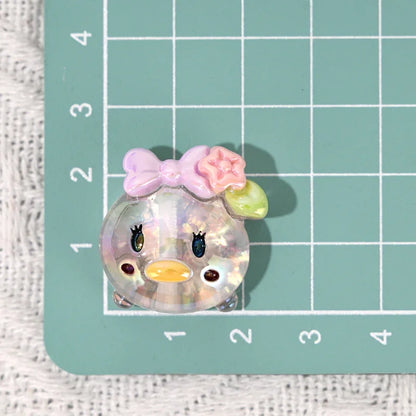 Cartoon Nini elephant Winnie bear adorable grain with holes and loose beads