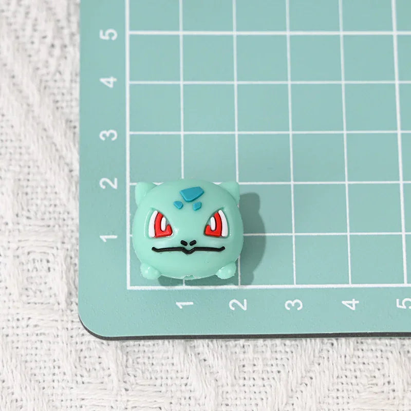 cartoon small animal soft rubber beads with holes | Acrylic Bead for DIY Bracelet Keychain Jewelry Making