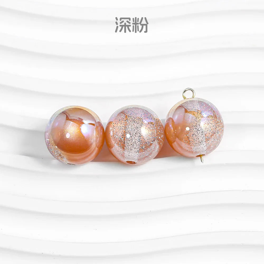 Acrylic-beads Gipsophila Round Beaded | Acrylic Bead for DIY Bracelet Keychain Jewelry Making