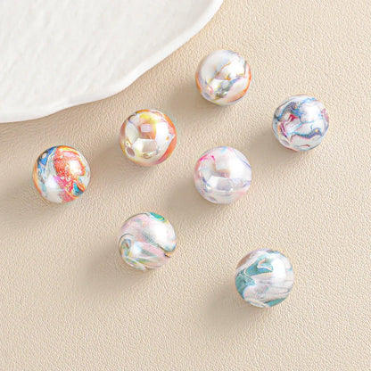 16mm Printed Dream Round Acrylic Beads Aperture 1.5mm