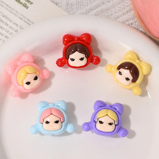 Acrylic Beads SP Girl Soft Tape Hole