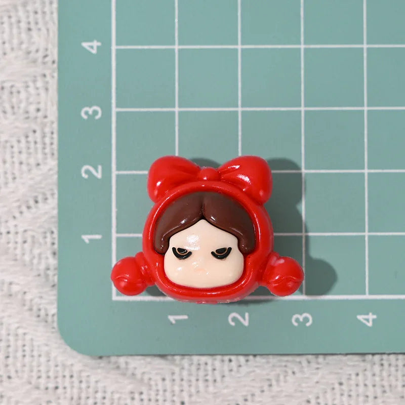 Acrylic Beads SP Girl Soft Tape Hole