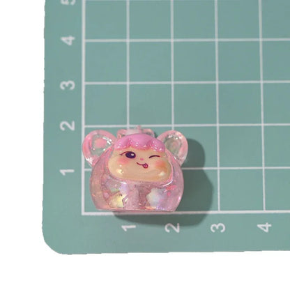Through-hole Color Plated Stereo Sequins Cat Girl