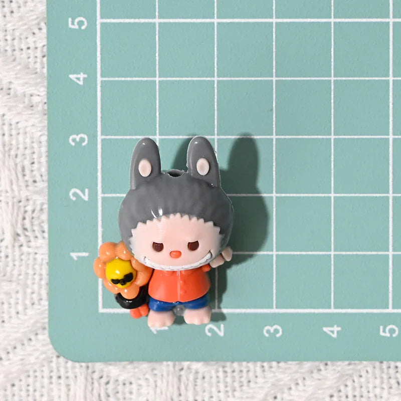 Cartoon Cloth Rubber Beads Cross-border Explosions Beaded Pen