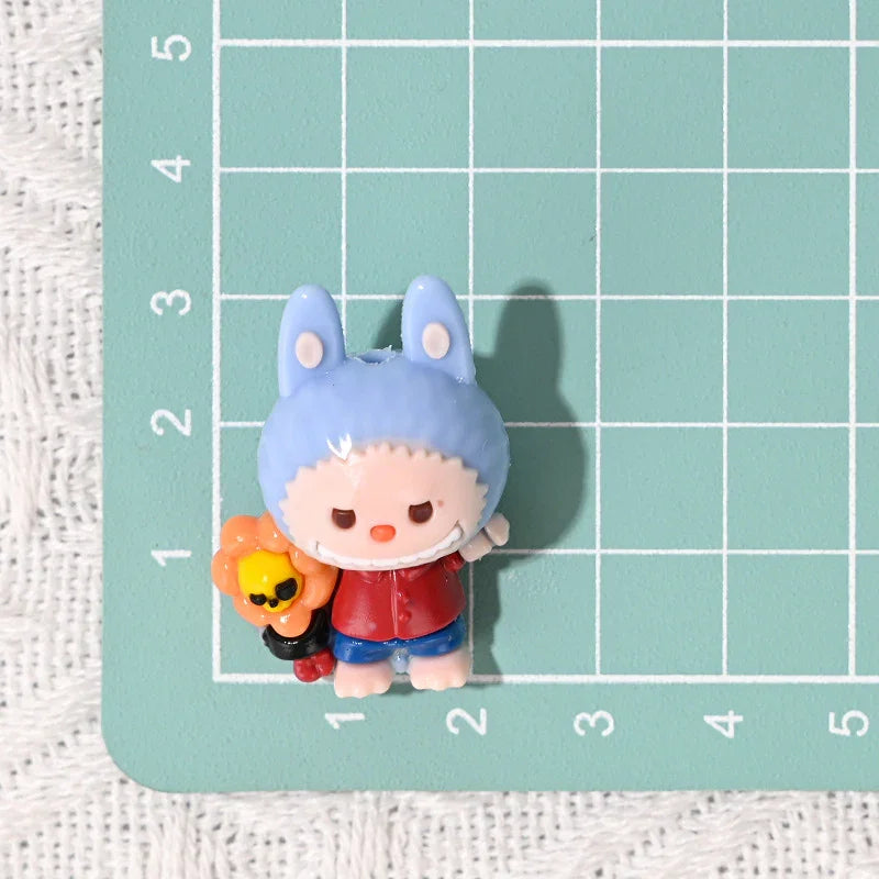 Cartoon Cloth Rubber Beads Cross-border Explosions Beaded Pen | Acrylic Bead for DIY Bracelet Keychain Jewelry Making
