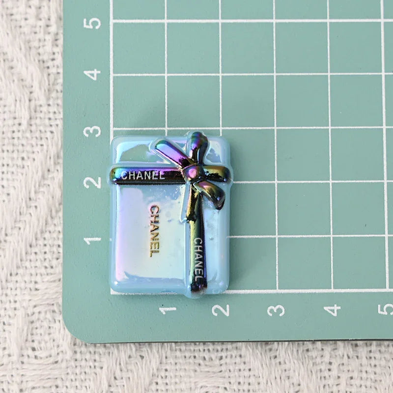 UV plating color gift box straight hole beaded