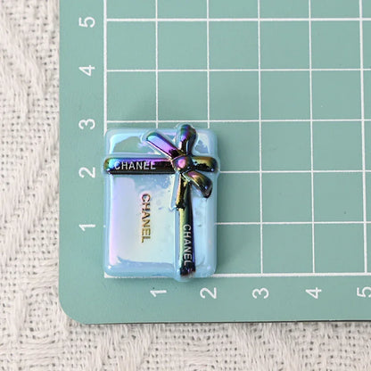 UV plating color gift box straight hole beaded