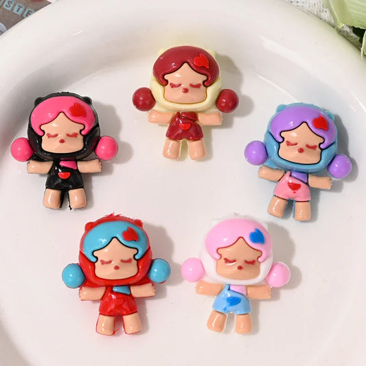 Cartoon SP Bubble Matt Soft Rubber Beads with Holes Stereo Cute