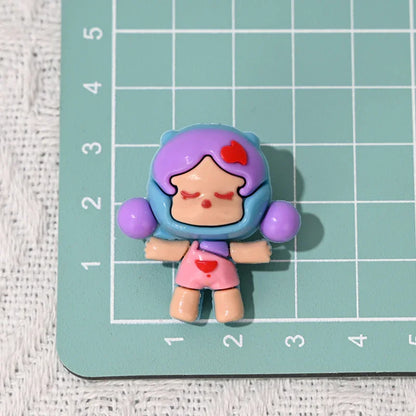 Cartoon SP Bubble Matt Soft Rubber Beads with Holes Stereo Cute