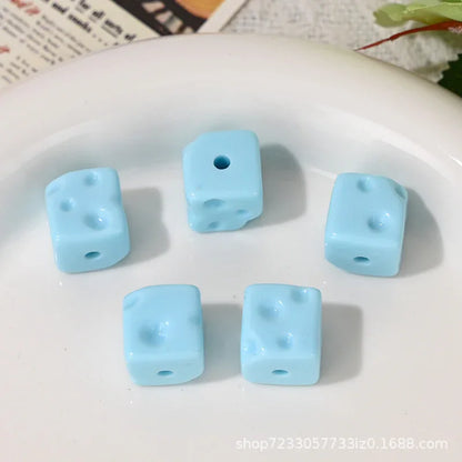 Dopamine Cheese Squares Loose Beads