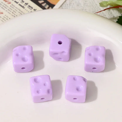 Dopamine Cheese Squares Loose Beads