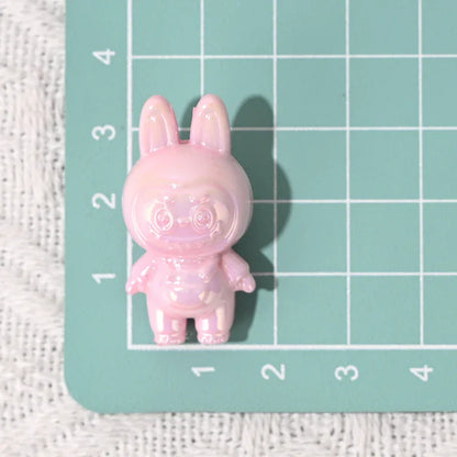 UV Coated Labubu Labubu Cute Macey Particle Beads