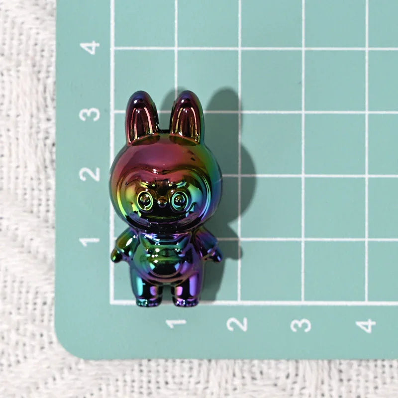 UV Coated Labubu Labubu Cute Macey Particle Beads | DIY Sports Fan Bracelet & Keychain Craft Bead