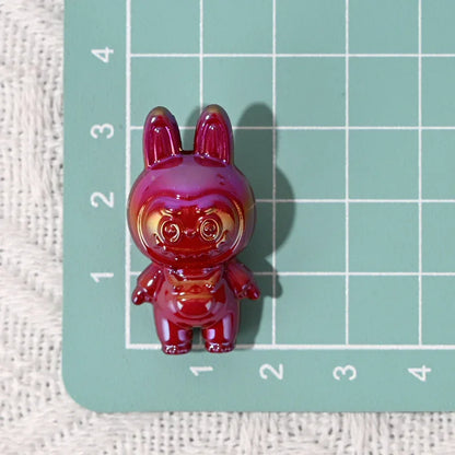 UV Coated Labubu Labubu Cute Macey Particle Beads