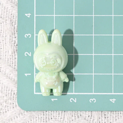 UV Coated Labubu Labubu Cute Macey Particle Beads