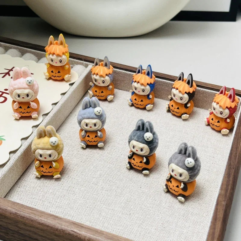 Labubu Zimomo Change Baby Pumpkin Halloween (no Holes)) | Acrylic Bead for DIY Bracelet Keychain Jewelry Making