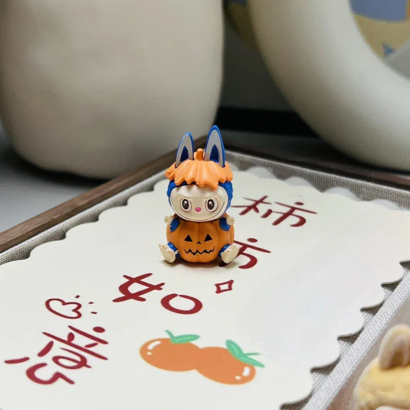 Labubu Zimomo Change Baby Pumpkin Halloween (no Holes)) | Acrylic Bead for DIY Bracelet Keychain Jewelry Making