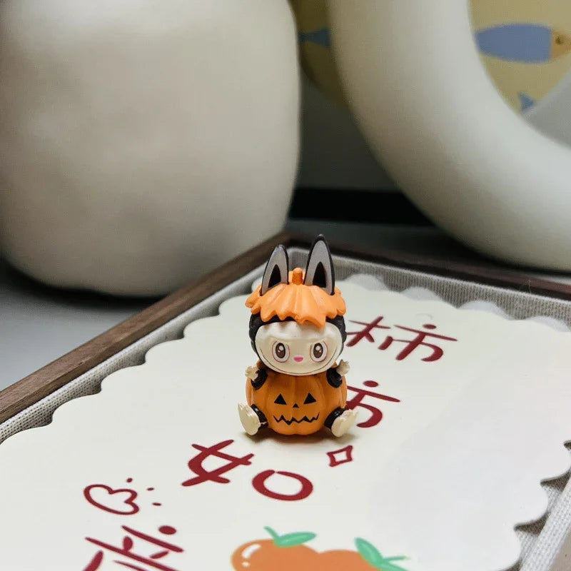 Labubu Zimomo Change Baby Pumpkin Halloween (no Holes)) | Acrylic Bead for DIY Bracelet Keychain Jewelry Making