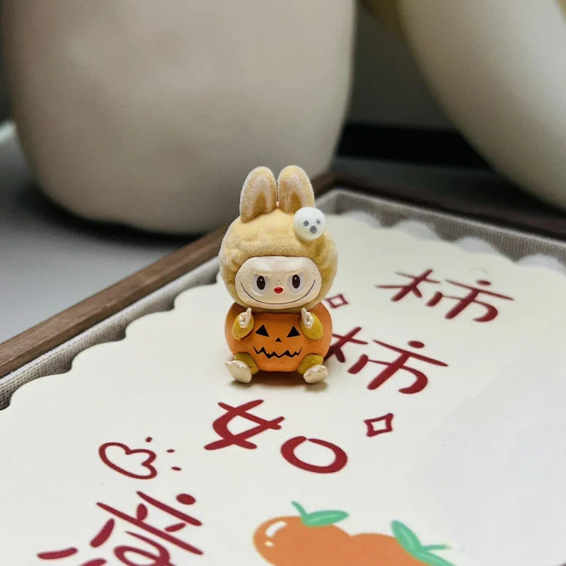 Labubu Zimomo Change Baby Pumpkin Halloween (no Holes)) | Acrylic Bead for DIY Bracelet Keychain Jewelry Making