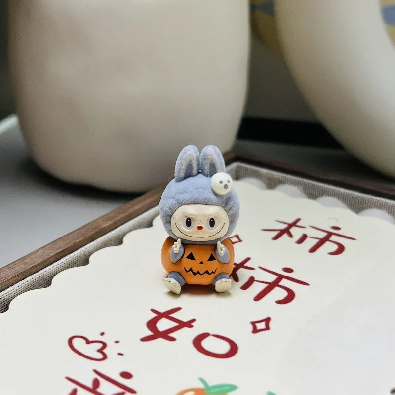 Labubu Zimomo Change Baby Pumpkin Halloween (no Holes)) | Acrylic Bead for DIY Bracelet Keychain Jewelry Making