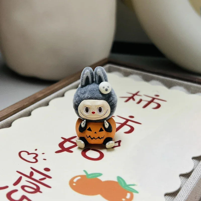 Labubu Zimomo Change Baby Pumpkin Halloween (no Holes)) | Acrylic Bead for DIY Bracelet Keychain Jewelry Making