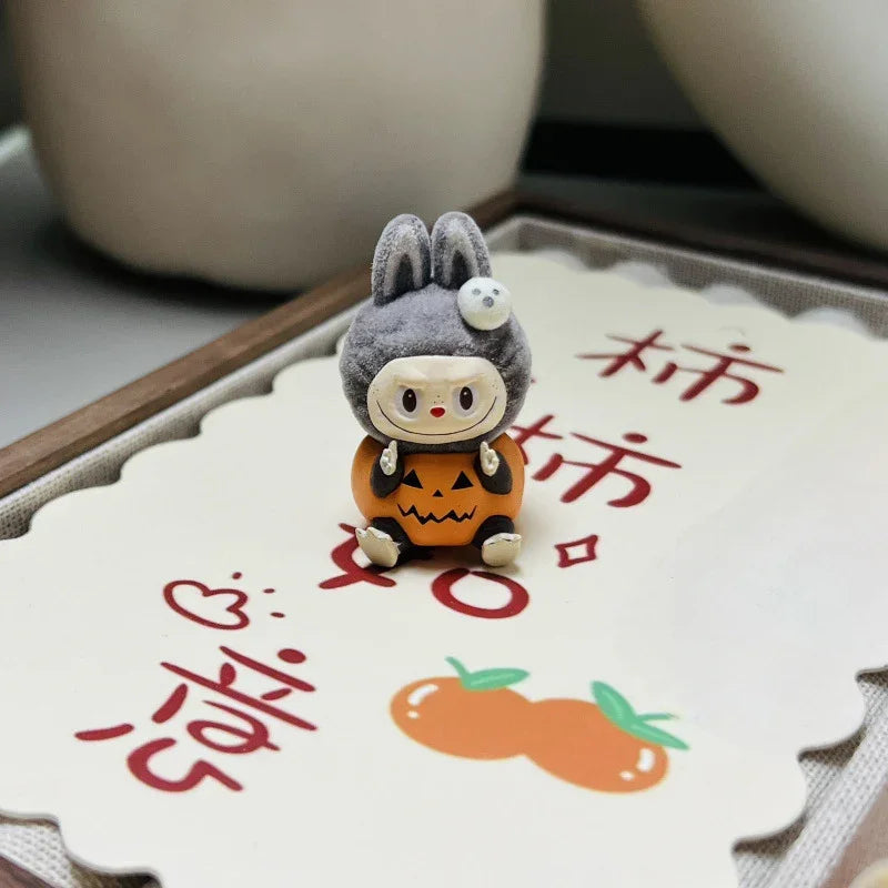 Labubu Zimomo Change Baby Pumpkin Halloween (no Holes)) | Acrylic Bead for DIY Bracelet Keychain Jewelry Making