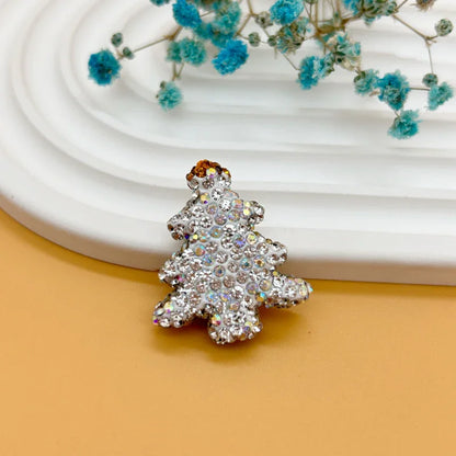 Christmas Tree Soft Clay Beads Drilled Straight Hole Beads