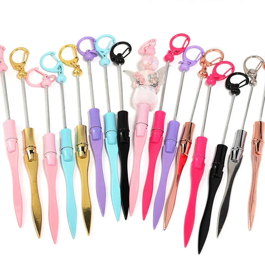 Beaded Letter Opening Knife Keychain Portable Opening Express Letter Opening Knife