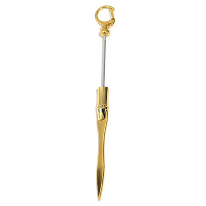 Beaded Letter Opening Knife Keychain Portable Opening Express Letter Opening Knife