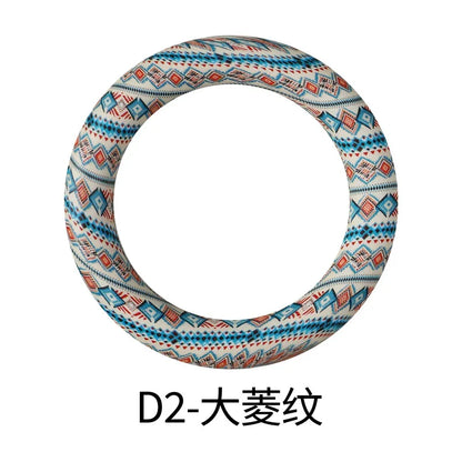 Flower Printing Silicone Circle 65mm Water Transfer Ring