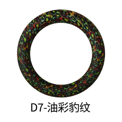 Flower Printing Silicone Circle 65mm Water Transfer Ring