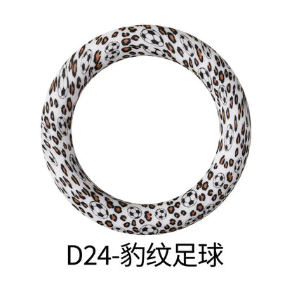 Flower Printing Silicone Circle 65mm Water Transfer Ring