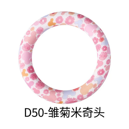 Flower Printing Silicone Circle 65mm Water Transfer Ring